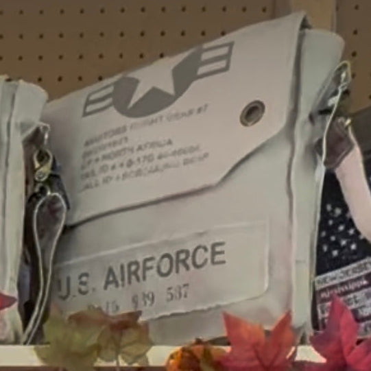 US Air Force Flight Gear Crossbody Messenger Bag