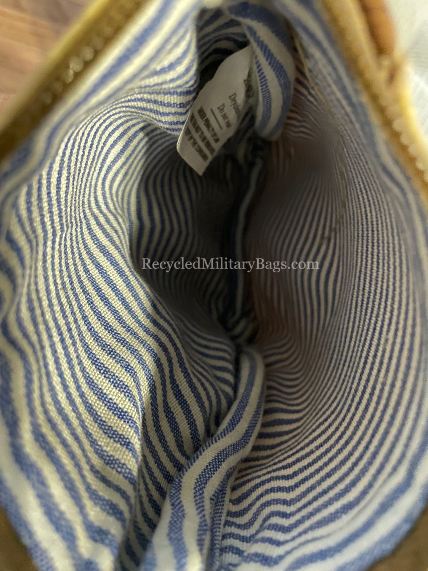 Small Canvas Passport Crossbody Bag ~ Travel, Festival or Small sustainable