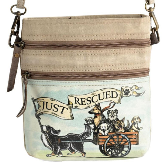 Just Rescued! Loveable and Adorable Rescue Dog Crossbody