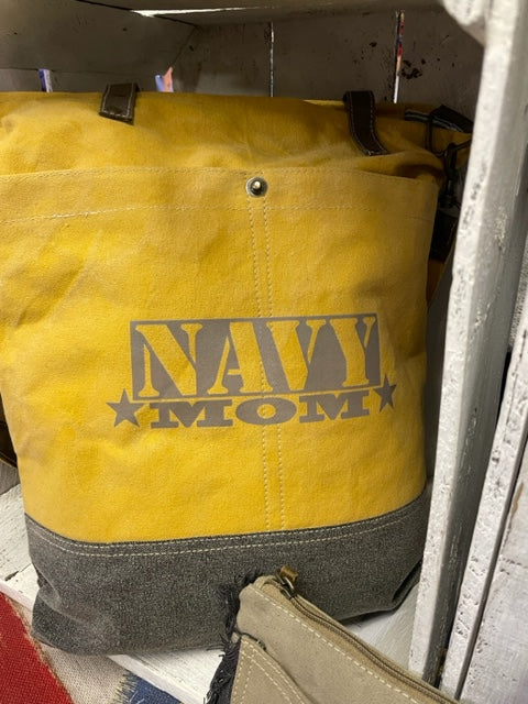 Tall Yellow Tote - Available for Custom Print or Perfect as is!