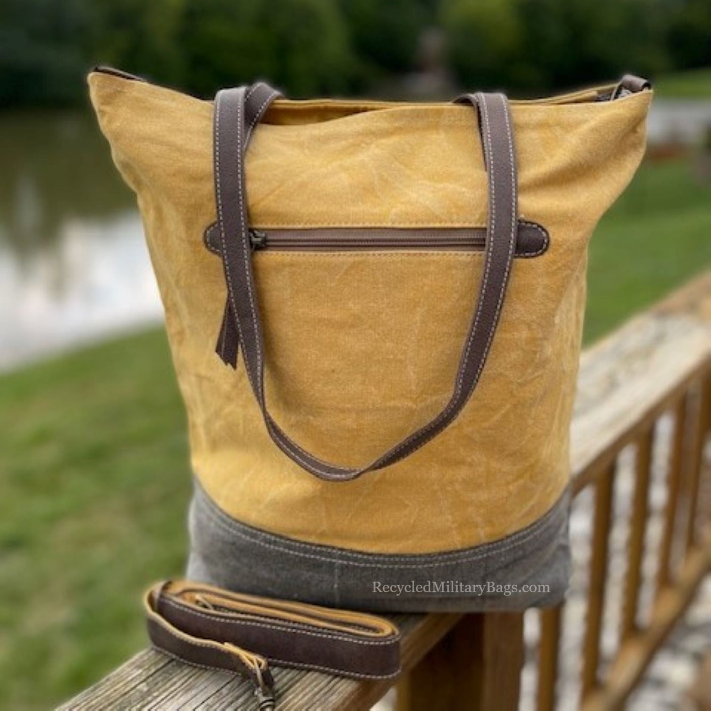 Tall Yellow Tote - Available for Custom Print or Perfect as is!
