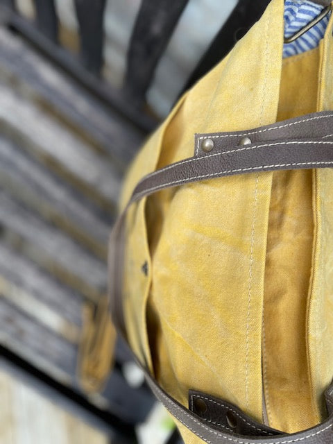 Tall Yellow Tote - Available for Custom Print or Perfect as is!