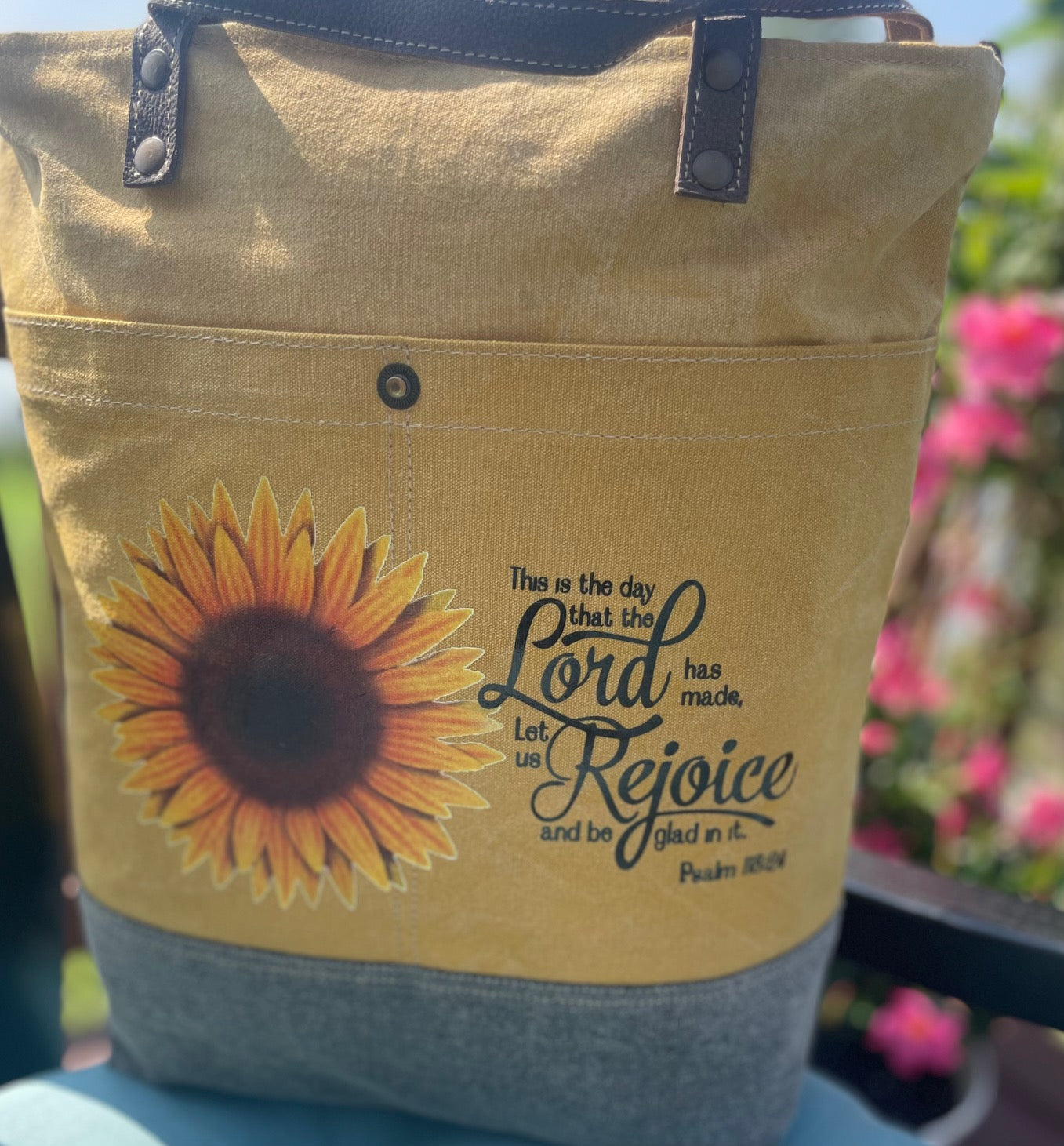 Tall Yellow Tote - Available for Custom Print or Perfect as is!