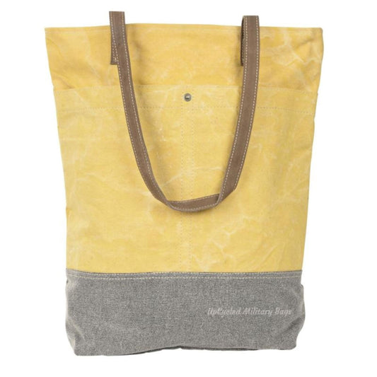 Tall Yellow Tote - Available for Custom Print or Perfect as is!
