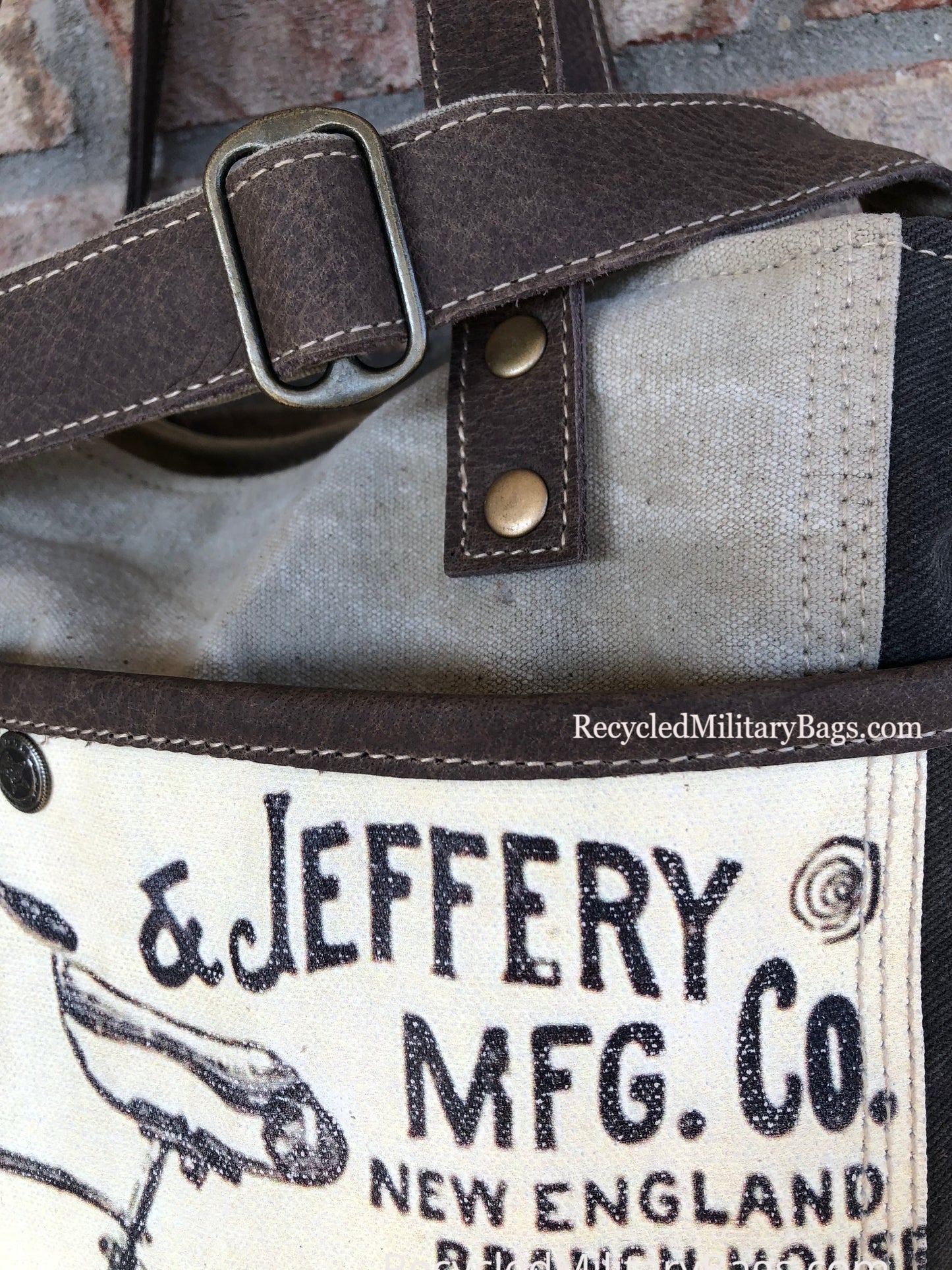American Ramblers Bicycle Sustainable Canvas Tote - Available by Special Order