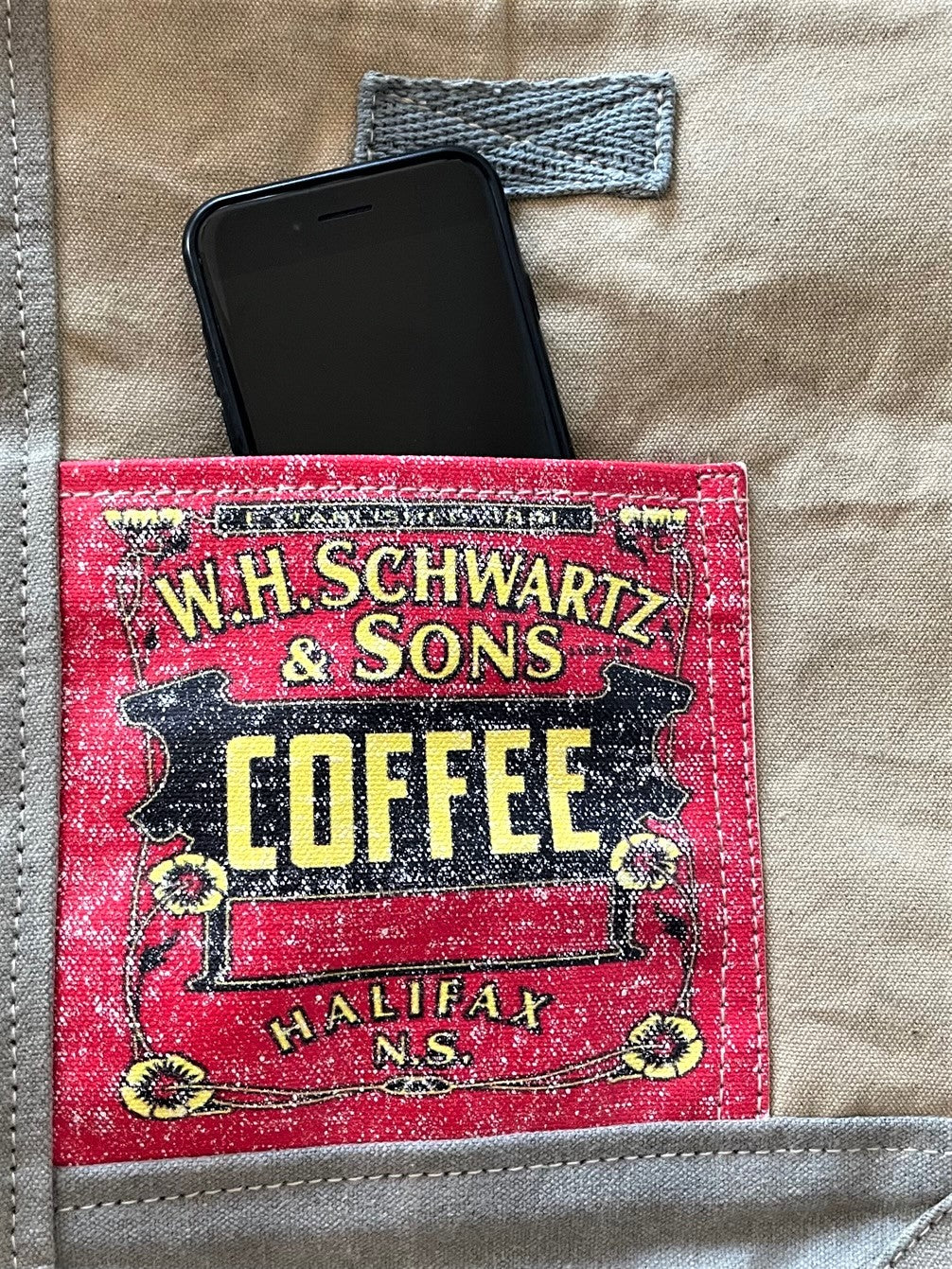 Canvas Crossbody Purse for Women – Coffee Lover Military Bag – Unique Everyday Gift for Coffee Fans