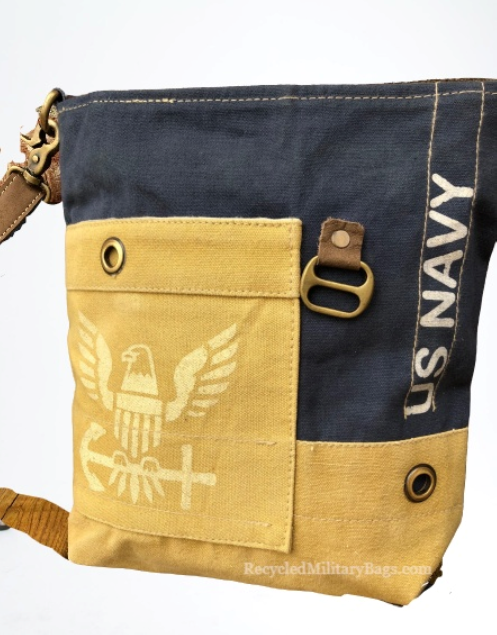 Kamp New York The Messenger Gear Military Navy Women's Blue