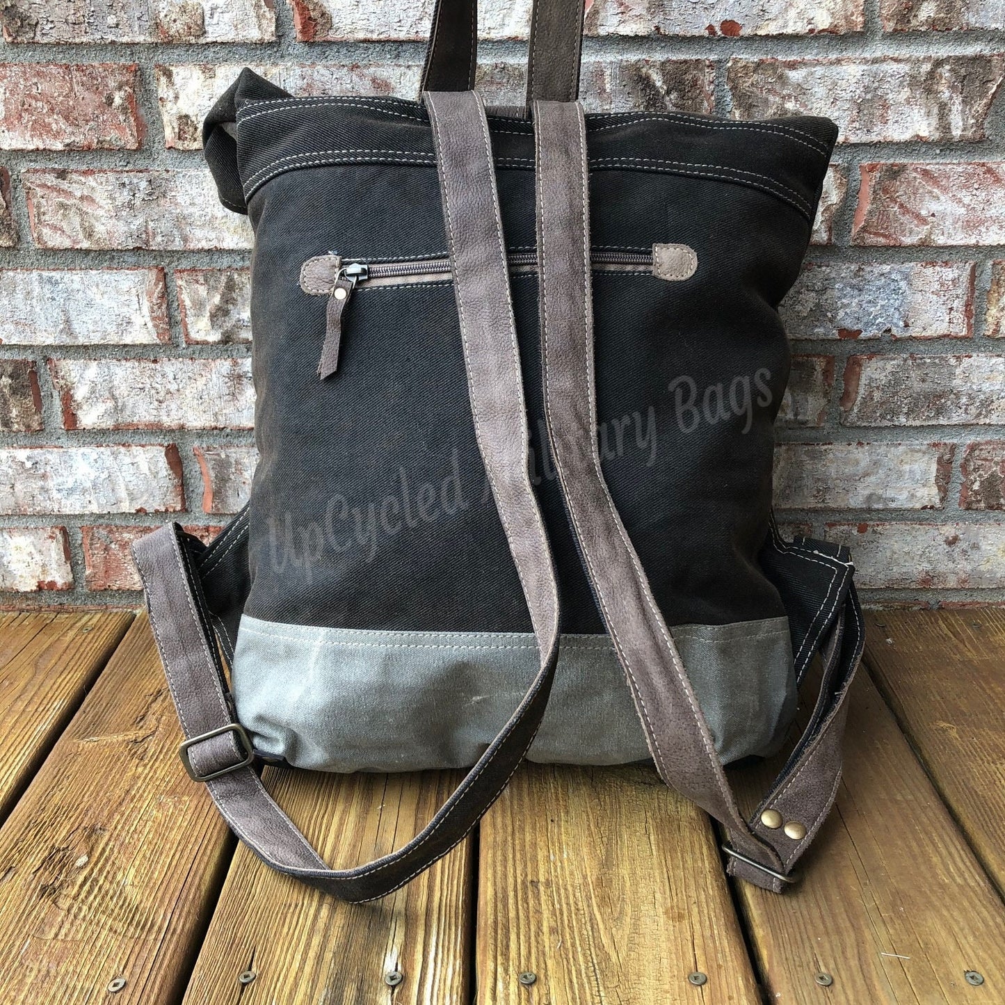 Peace & Patience Large Canvas BackPack ~ Peace Patience Kindness Goodness! The Name Says It All!