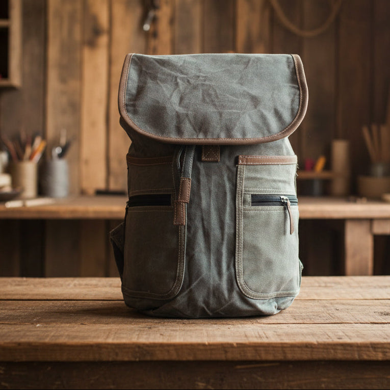 Pam R This is for you! Unisex Gray Backpack — SemperFi Print ~ Thank you for being a great customer