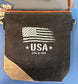 Limited Run Patriotic Crossbody Bag – Americana  – Recycled Military Canvas Bags