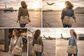 US Air Force Flight Gear Crossbody Bag – Recycled Military Canvas – Air Force Gift