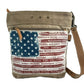 Conceal Carry American Flag Crossbody CCW Bag