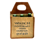 Watch Football and Drink Beer Sustainable Canvas Beer Tote