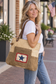 recycled military bags blue star tote for active duty military families be worn by a woman