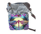 Dragonfly Passport Bohemian Style Sustainable Military Canvas Bag