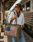 American Flag Weekender ~ Patriotic Travel Bag ~ Limited Edition
