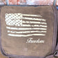 Freedom Flag Sustainable Canvas Minimalist Crossbody Purse Messenger Bag