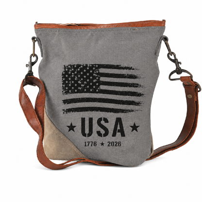 Custom Print Military Canvas Crossbody Bag – Choose Your Style – Personalized Military Gift