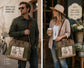 Repurposed Military Canvas Green Bicycle Messenger - Every Day Carry Bag