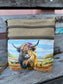 NEW! Cute Highland Cow Small Sustainable Crossbody Bag