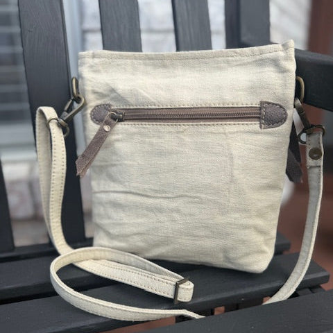 Just Rescued Dog and Pup Crossbody Back view