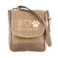 Small Messenger Minimalist Sustainable Canvas Crossbody ~ Custom Print