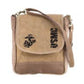 USMC MARINE Sustainable Military Canvas Crossbody Messenger Bag