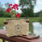 Recycled Military Canvas Bag – Minimalist Carry All Wristlet Pouch for Women – Unique Everyday Gift