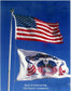 Spirit of America Flag Honoring all Veterans and First Responders including 911 Heroes GIFT