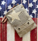 UpCycled Star Wristlet - Stand Alone Wristlet or Great Add to Another Bag!