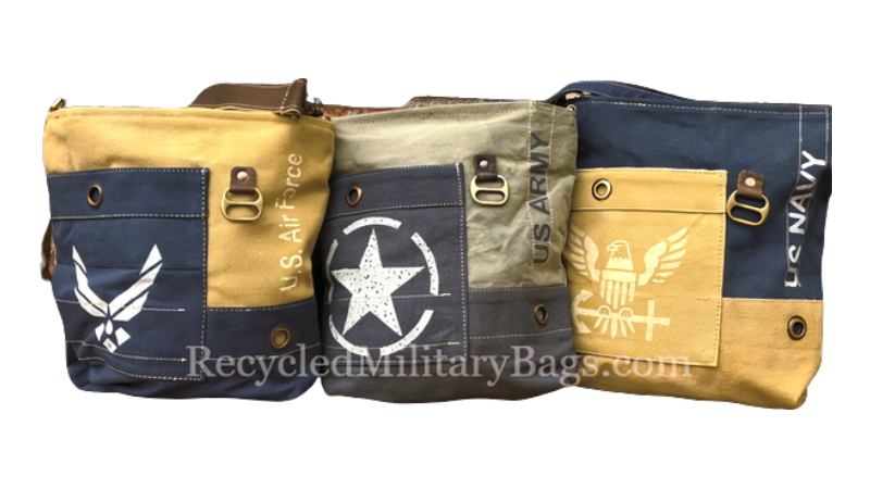 US Air Force Canvas Crossbody Bag ~  Air Force Proud!