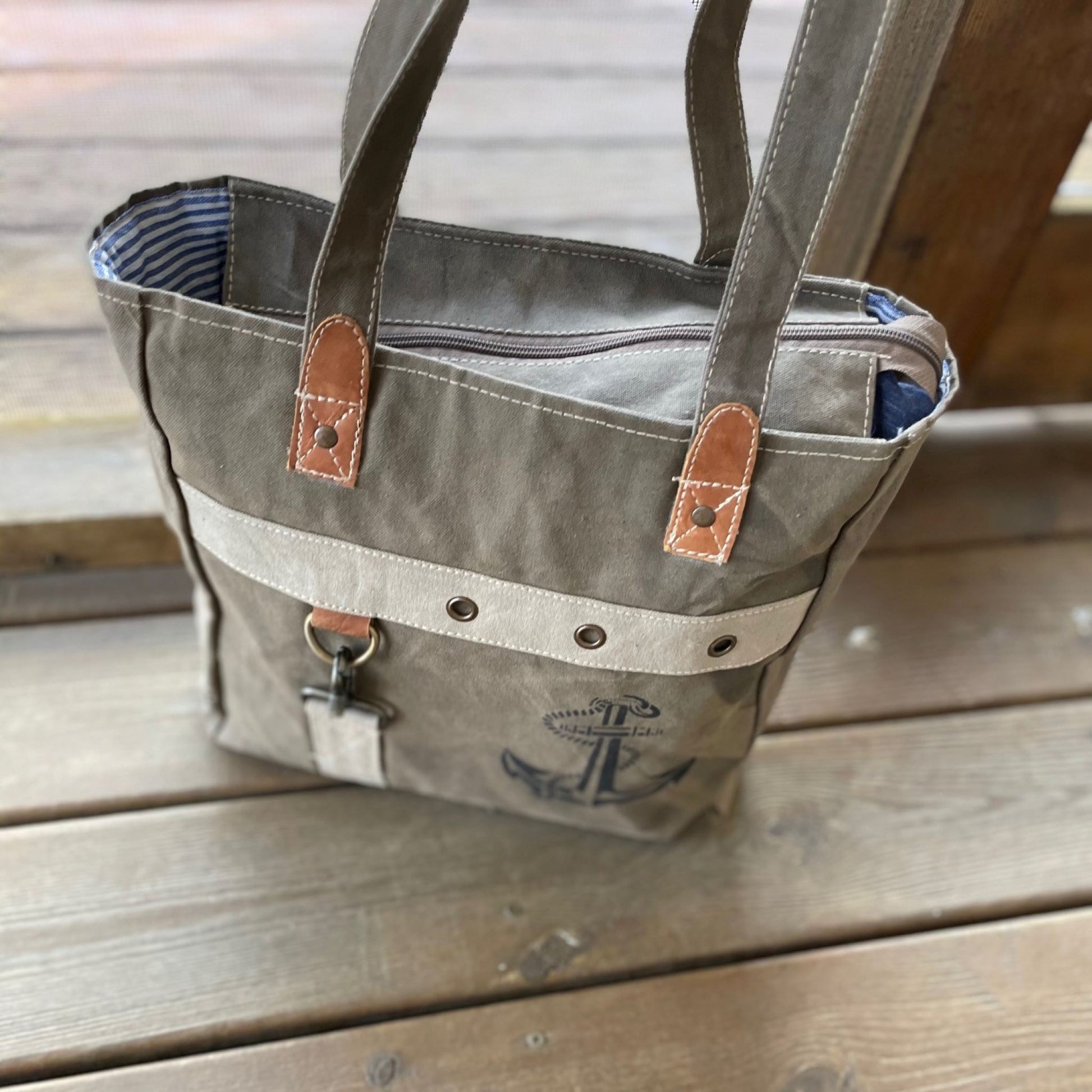 Meet the Sisters Creating All-American Bags Out of Recycled Military Goods
