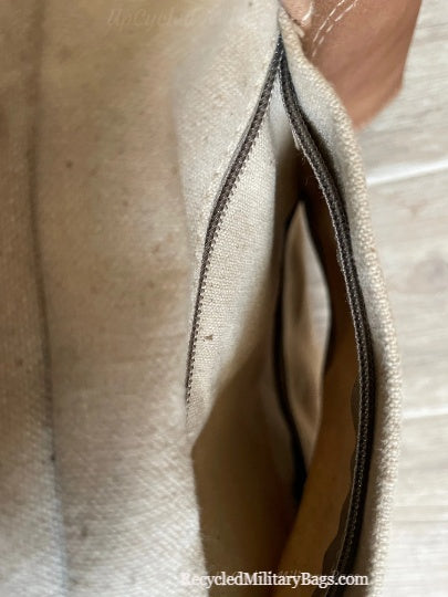 Concealed Carry Canvas Crossbody Bag with Dual Access