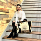 London Canvas and Cow Hide Weekender ~ Style, Class and Function!