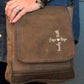 Love Hope Faith Family Sustainable Purse Small Messenger Crossbody Bag