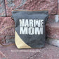 Marine Mom Crossbody Canvas Bag - Air Force Proud! Great Gift for Veteran or Mom!