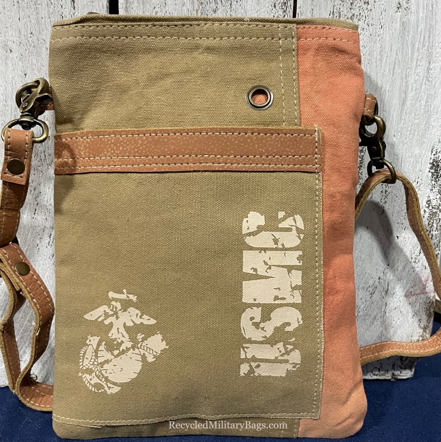 Crossbody Bag For Men Canvas Shoulder Bag For Phone For Passport
