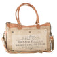 Grand Bazar Sustainable Canvas Purse Tote or Small Weekender