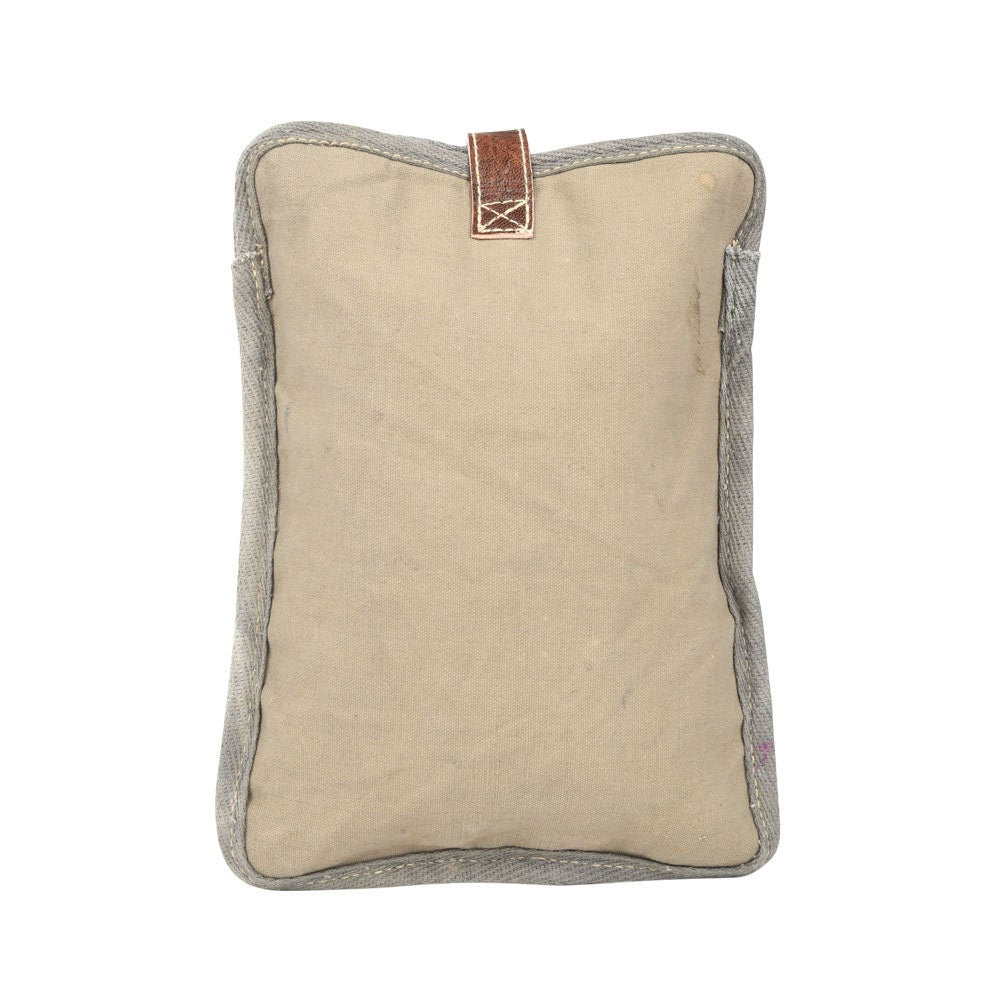 Victory Loan Repurposed Sustainable Military Canvas Tablet iPad Holder, Tablet or E-Reader Case ~ Great Gift Idea!