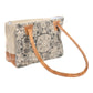 Vintage Flower Sustainable Canvas Purse Shoulder Bag with Retro Vibe and Serious Flower Power!